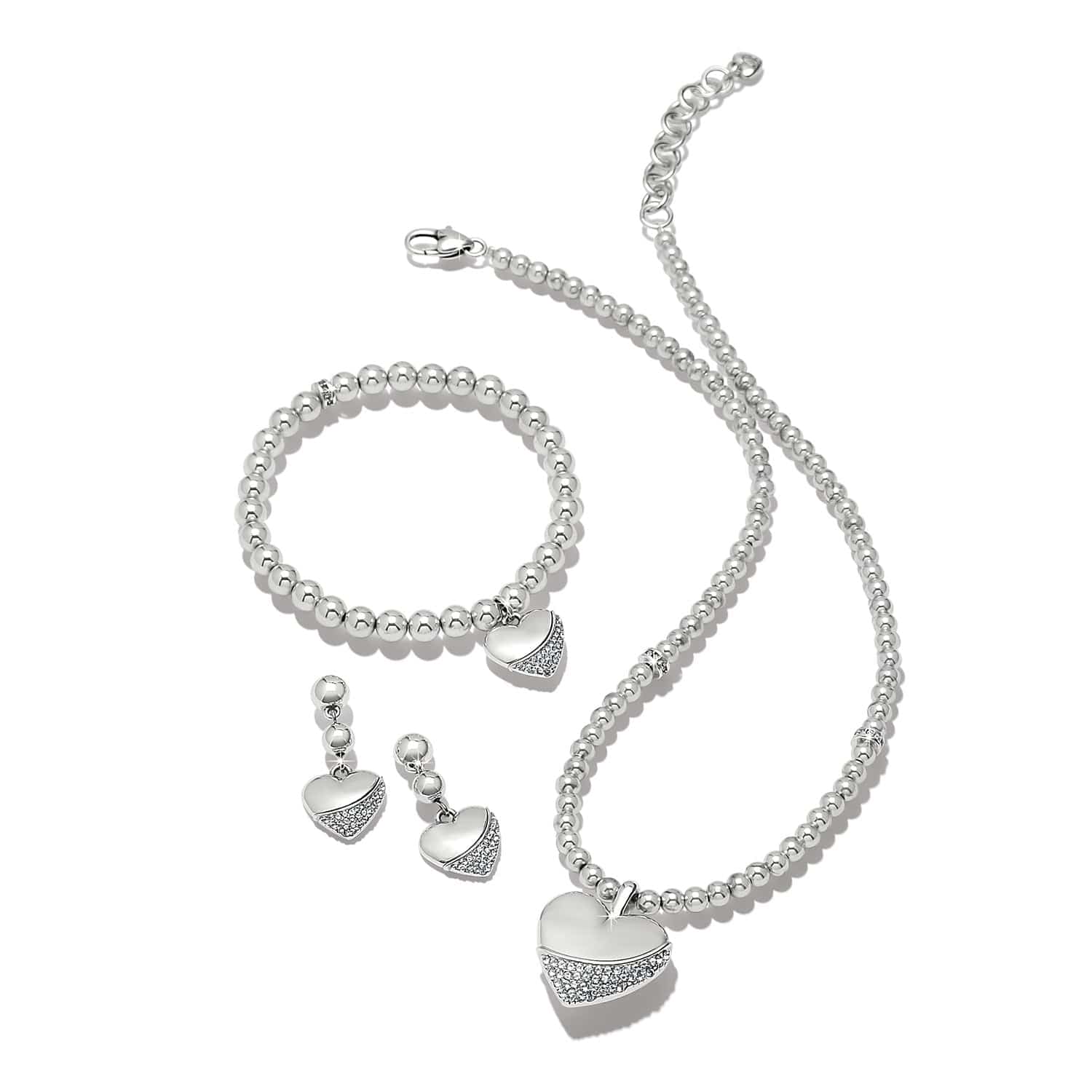 Meridian Petite Wave Heart Necklace - Image 8