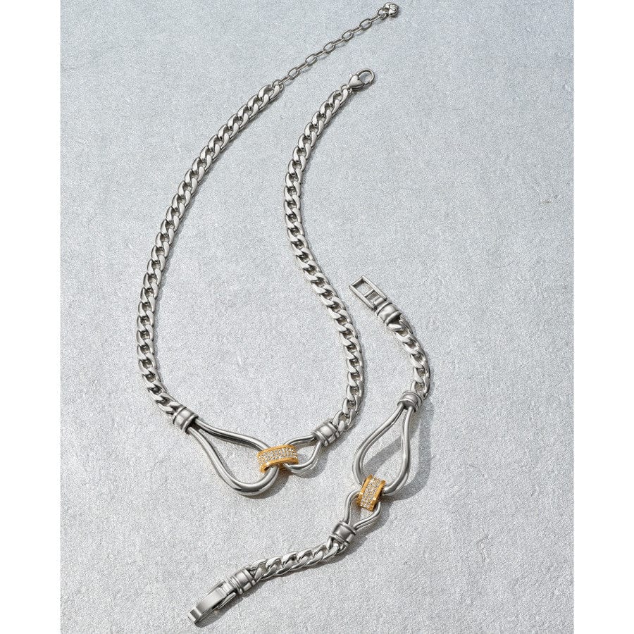 Meridian Suez Two Tone Necklace - Image 2