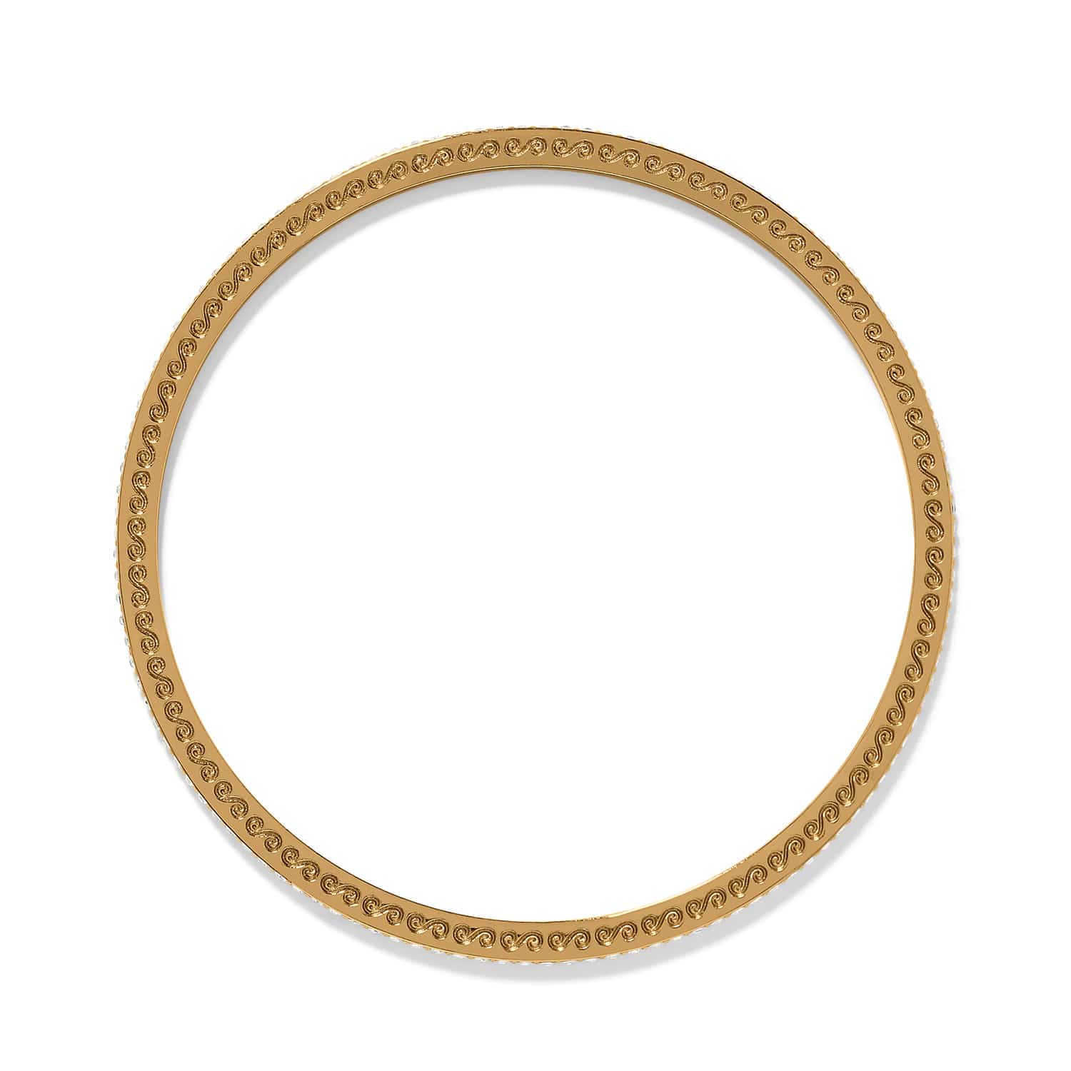 Meridian Thin Bangle - Image 2