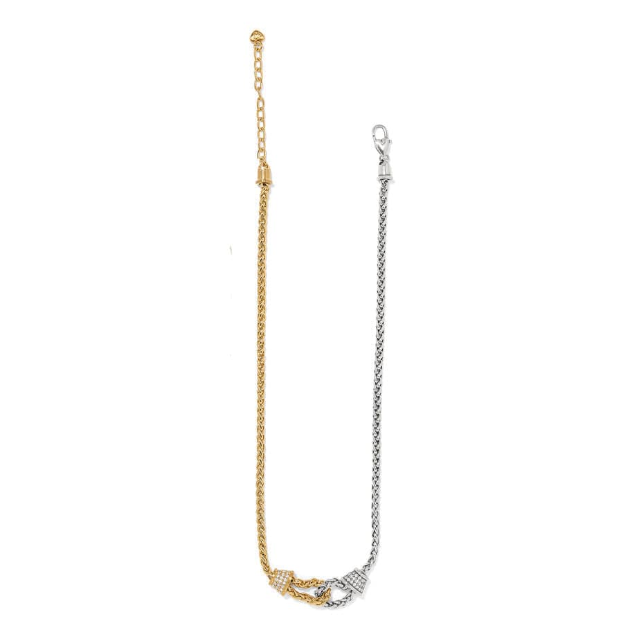 Meridian Ventus Two Tone Short Necklace - Image 2
