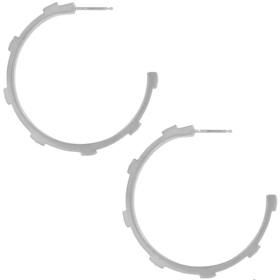 Meridian Zenith Station Hoop Earrings - Image 5