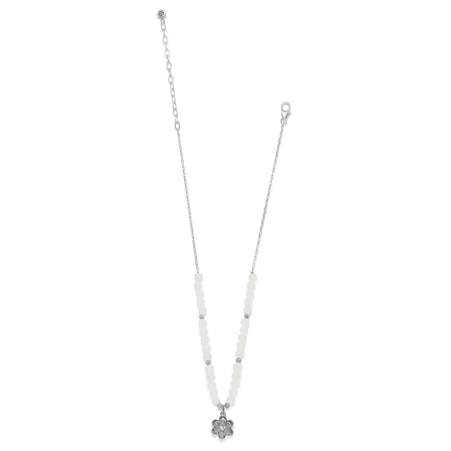 Metal Petal Bead Necklace - Image 3