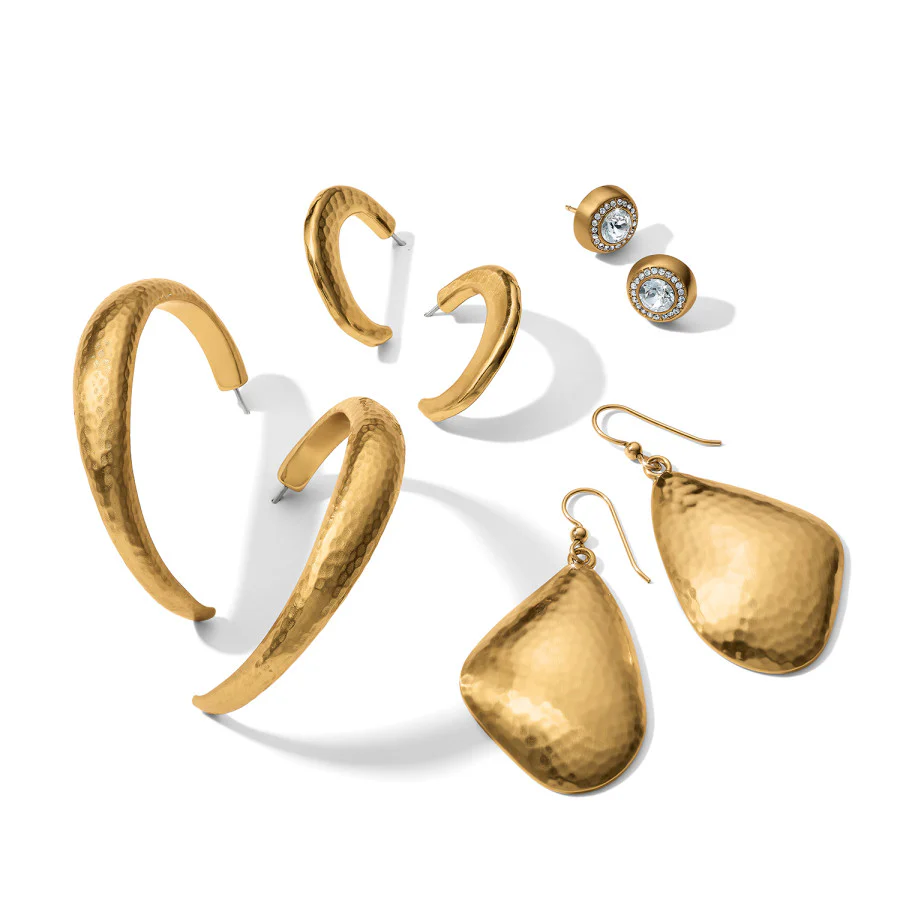 Montagne Post Hoop Earrings - Image 2