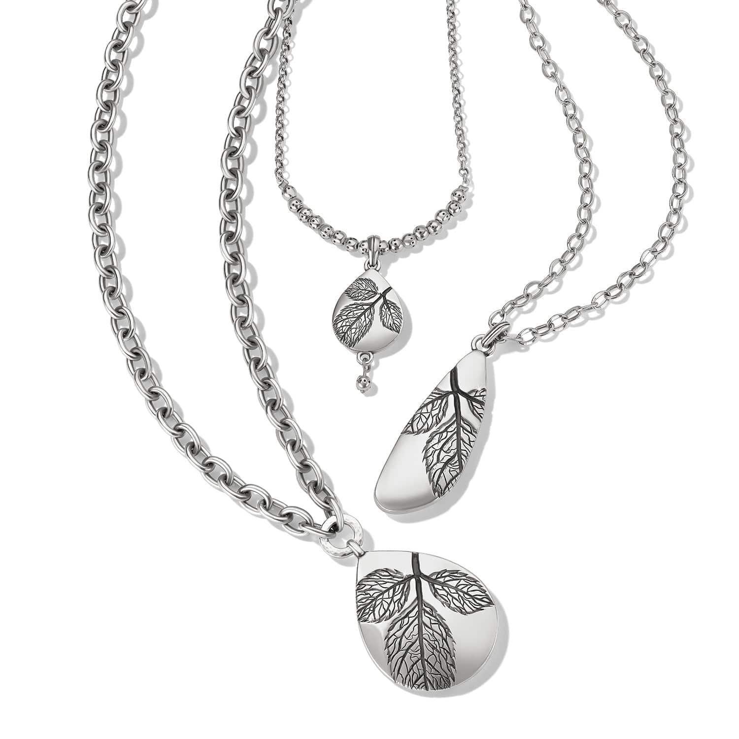 Natura Teardrop Necklace - Image 3