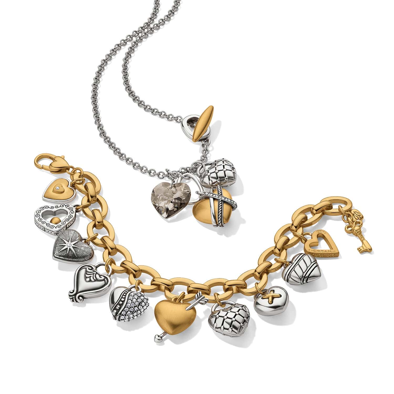One Heart Large Charm Bracelet - Image 3