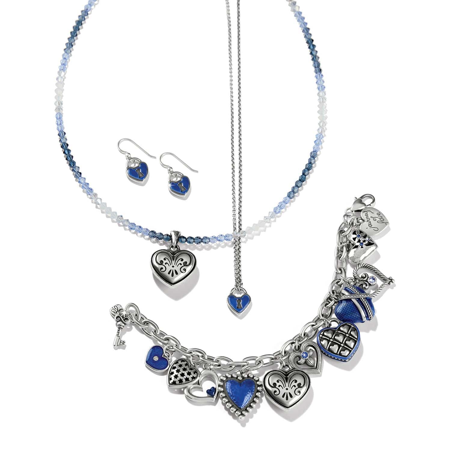 One Heart Ombre Necklace - Image 3