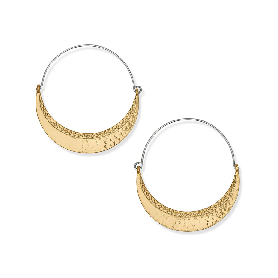 Palm Canyon Large Hoop Earrings - Image 3