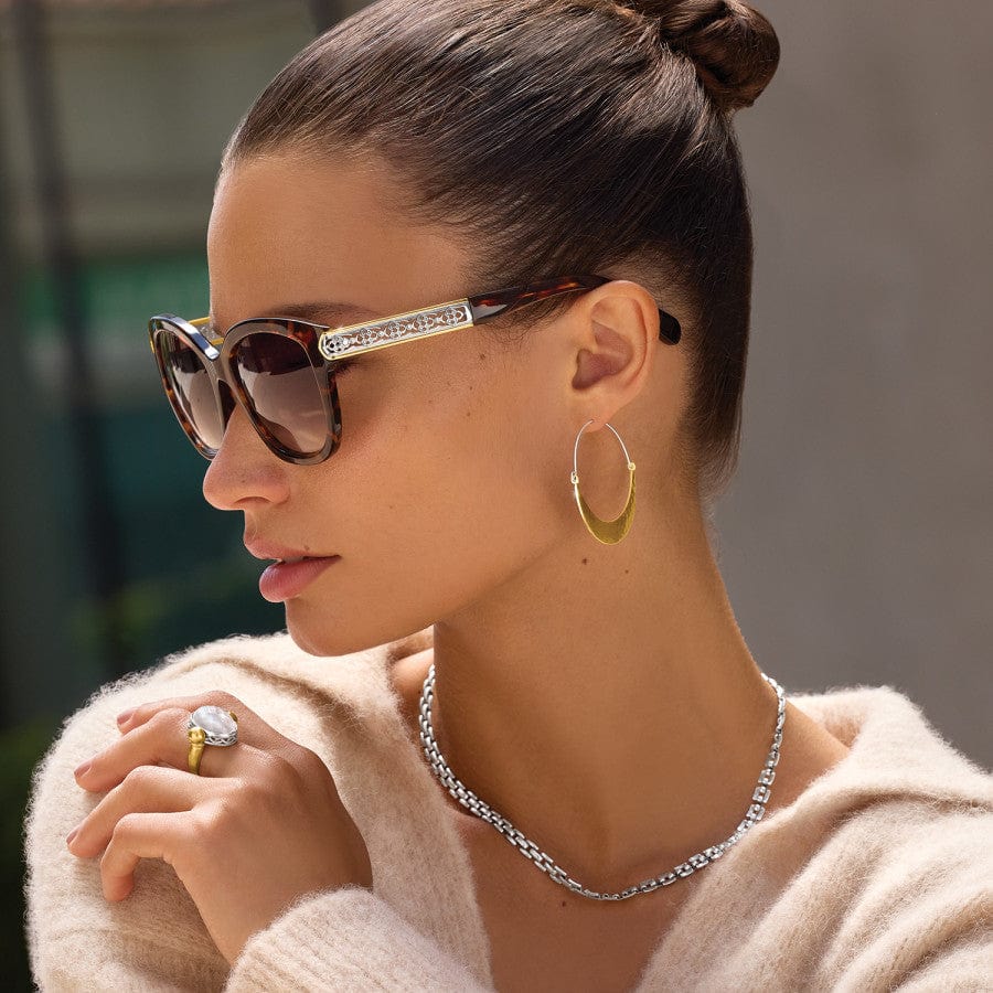 Palm Canyon Large Hoop Earrings - Image 6
