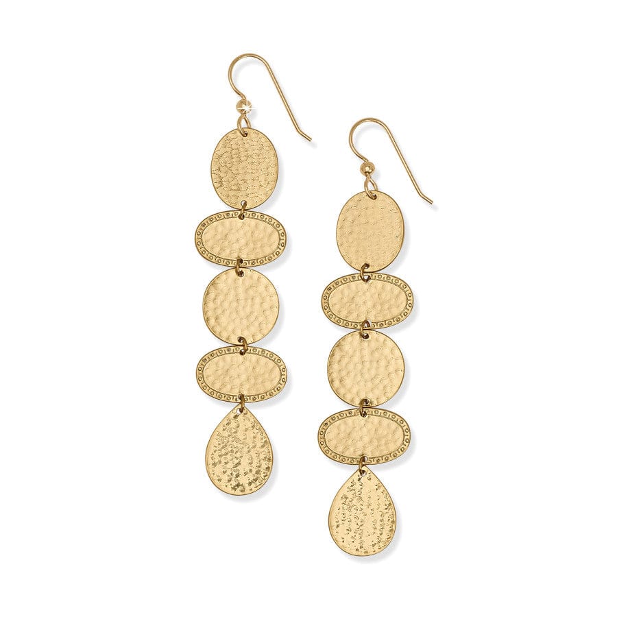 Palm Canyon Long French Wire Earrings - Image 3