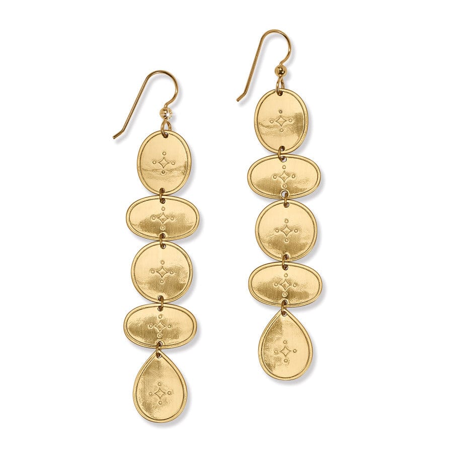 Palm Canyon Long French Wire Earrings - Image 4