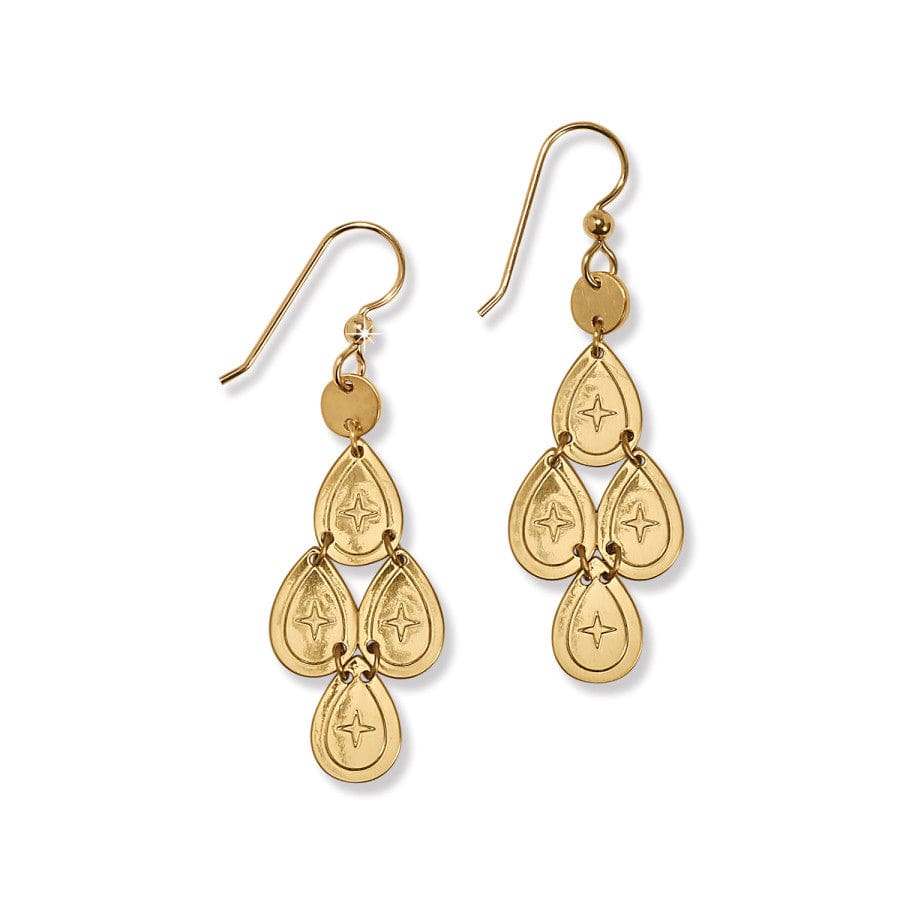 Palm Canyon Small Teardrop French Wire Earrings - Image 4
