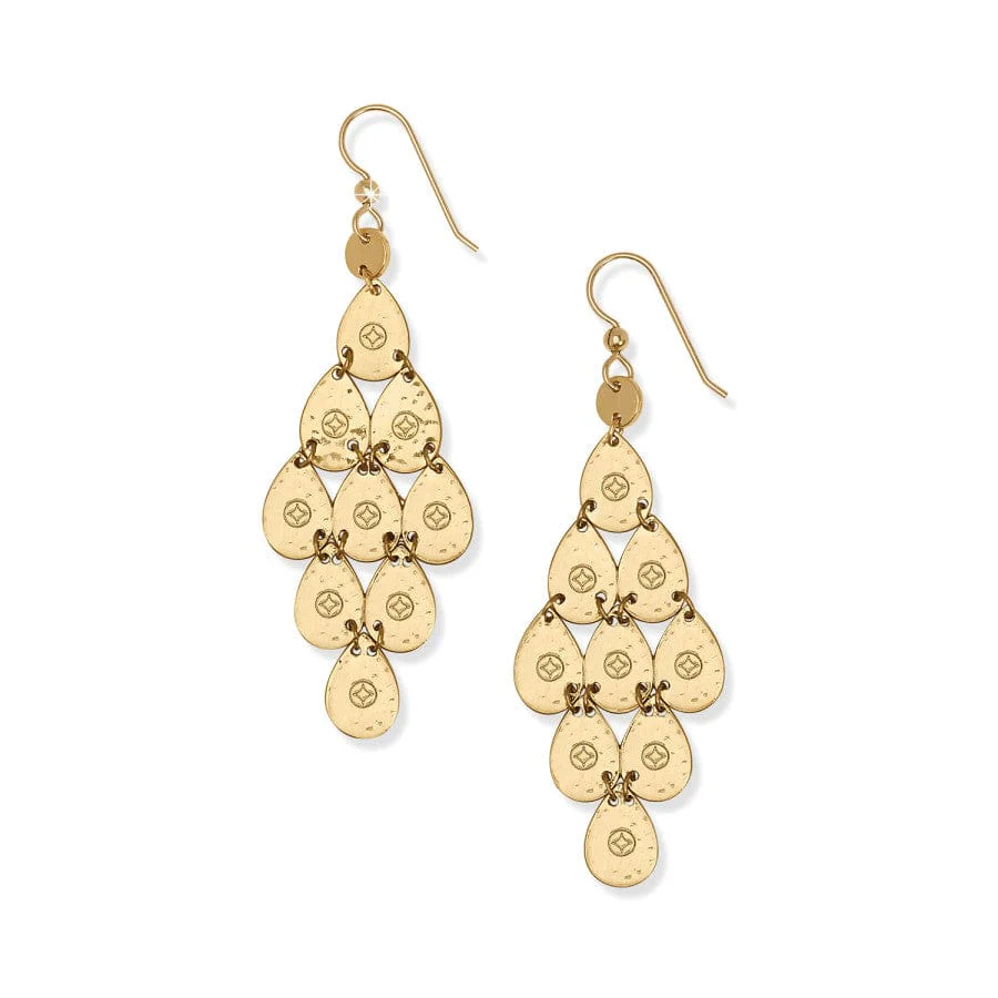Palm Canyon Teardrop French Wire Earrings - Image 4