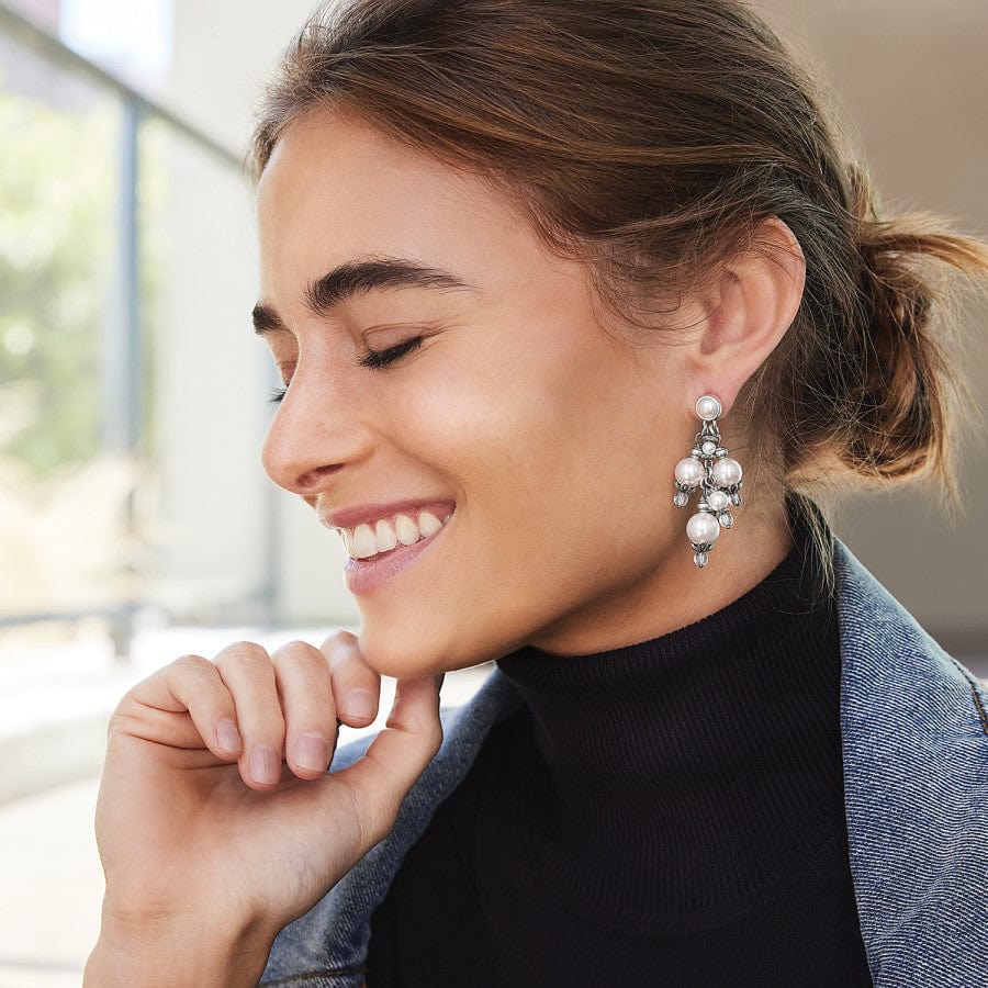 Pearl-icious Post Drop Earrings - Image 5