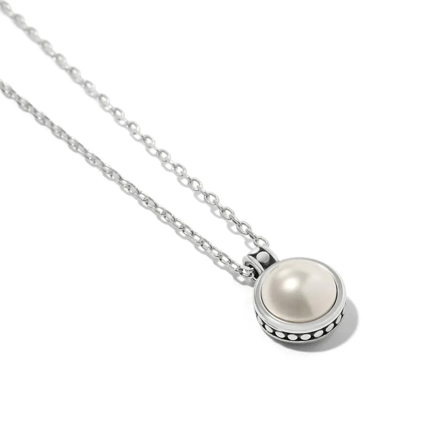 Pebble Dot Pearl Short Necklace - Image 3