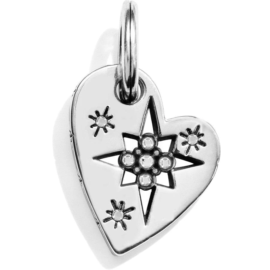 Pole Star Heart Charm - Image 2