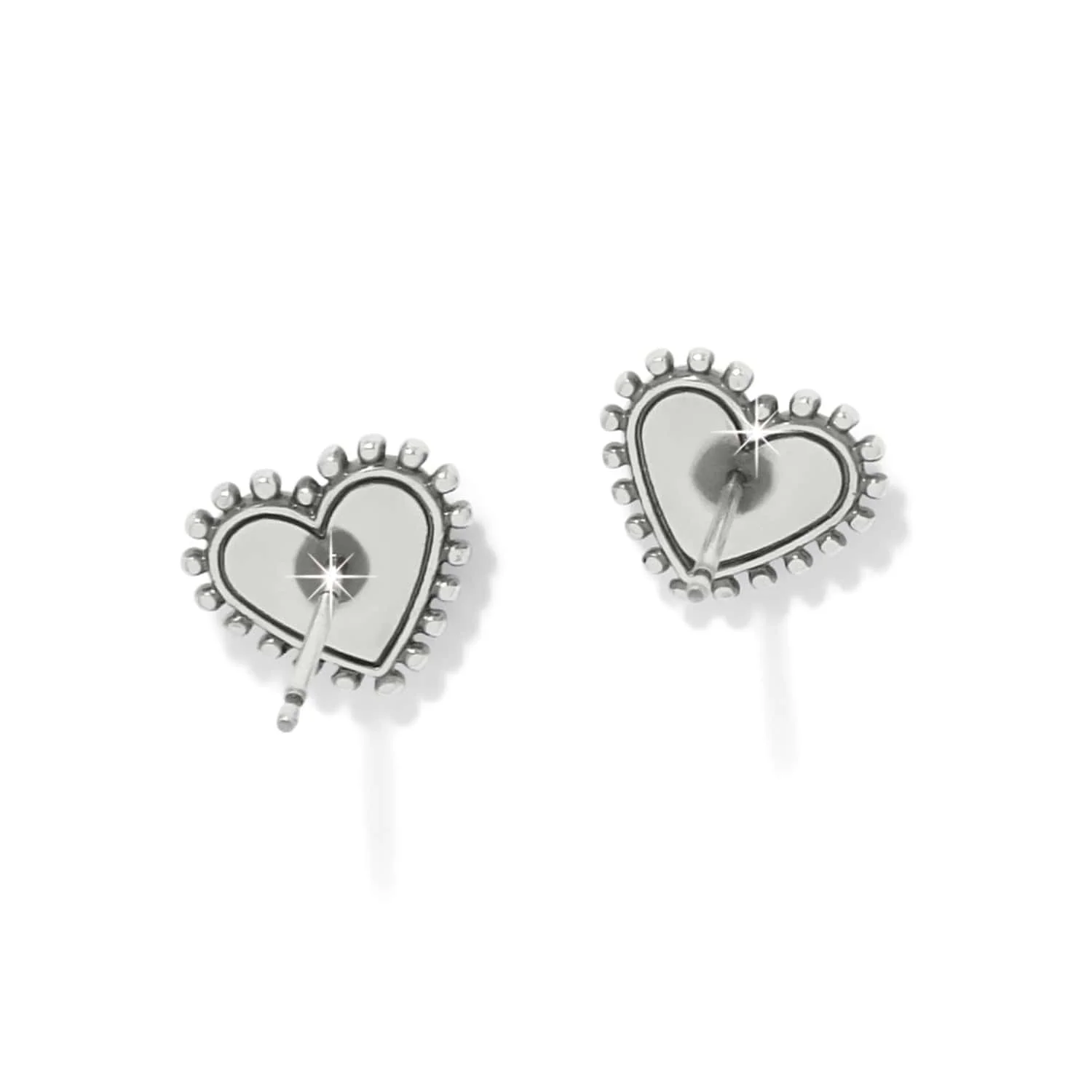 Pretty Tough Amour Heart Post Earrings - Image 2