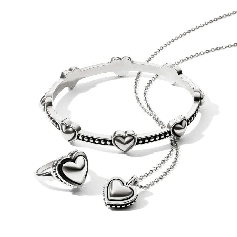 Pretty Tough Bold Heart Petite Necklace - Image 4
