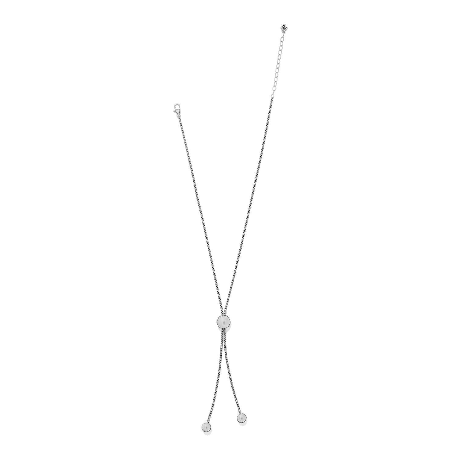Pretty Tough Bold Stud Lariate Necklace - Image 2