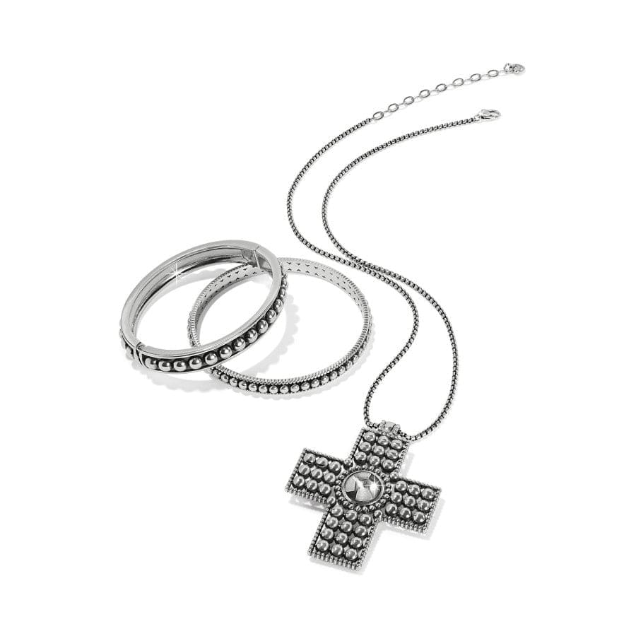 Pretty Tough Bold Cross Necklace - Image 3