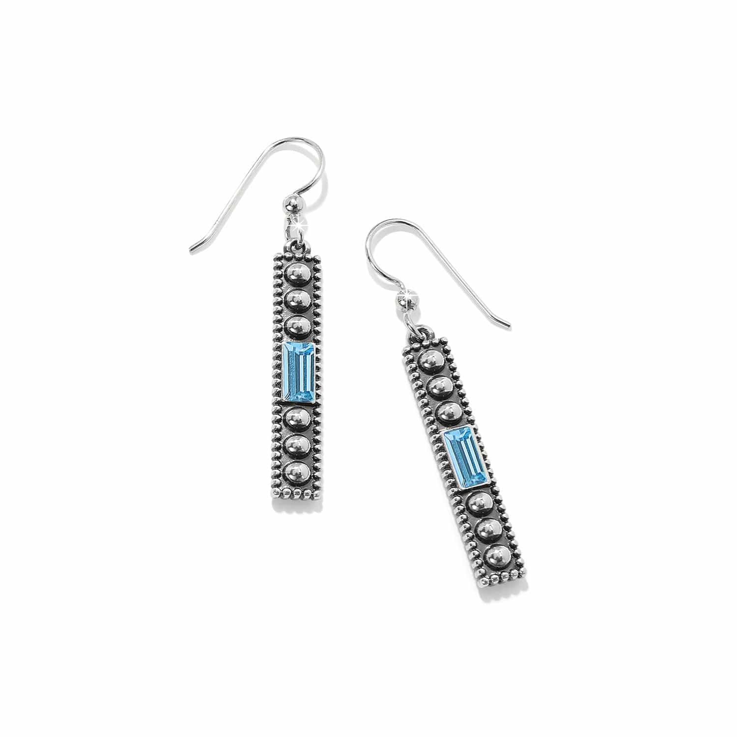 Pretty Tough Gem French Wire Earrings - Image 3