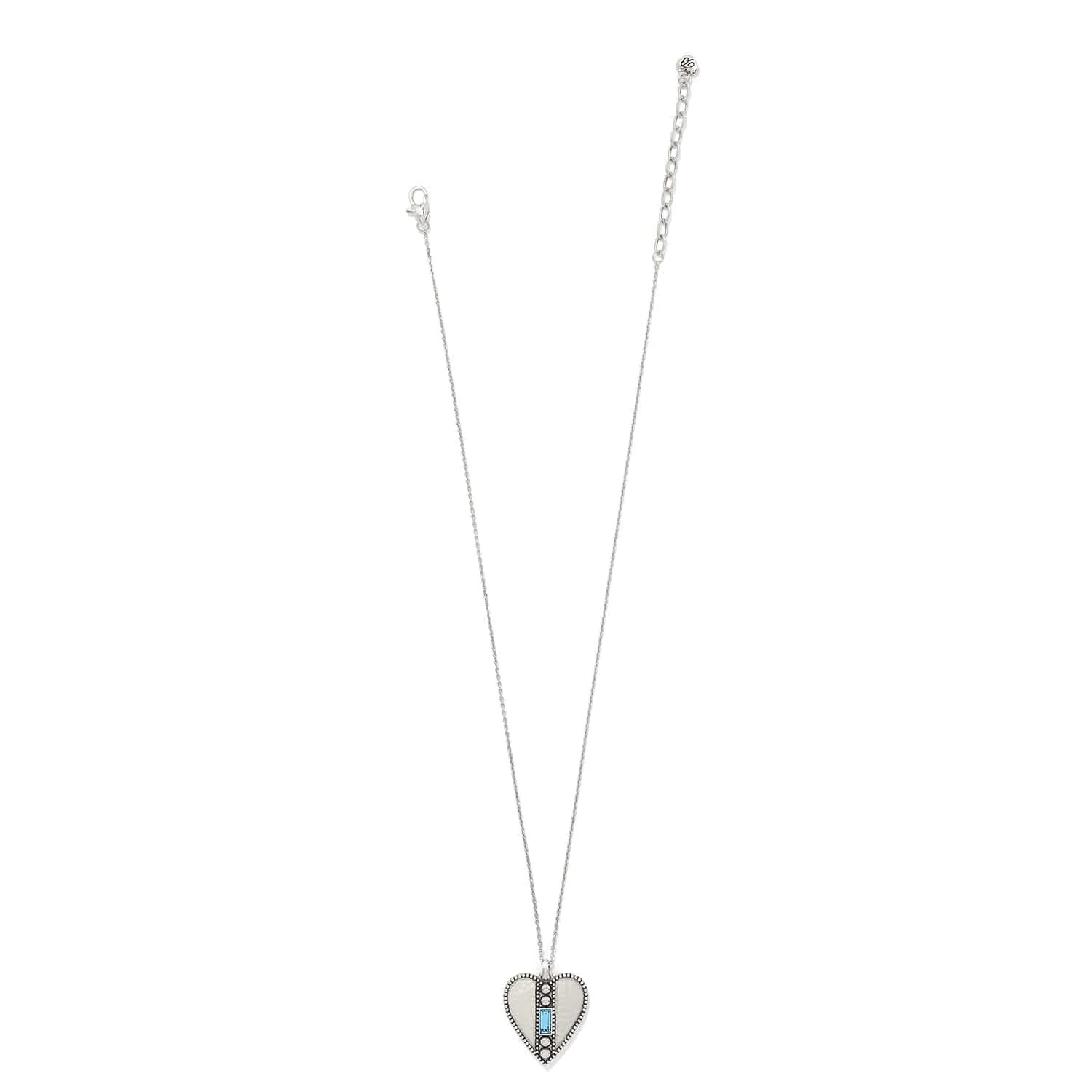 Pretty Tough Gem Heart Necklace - Image 6
