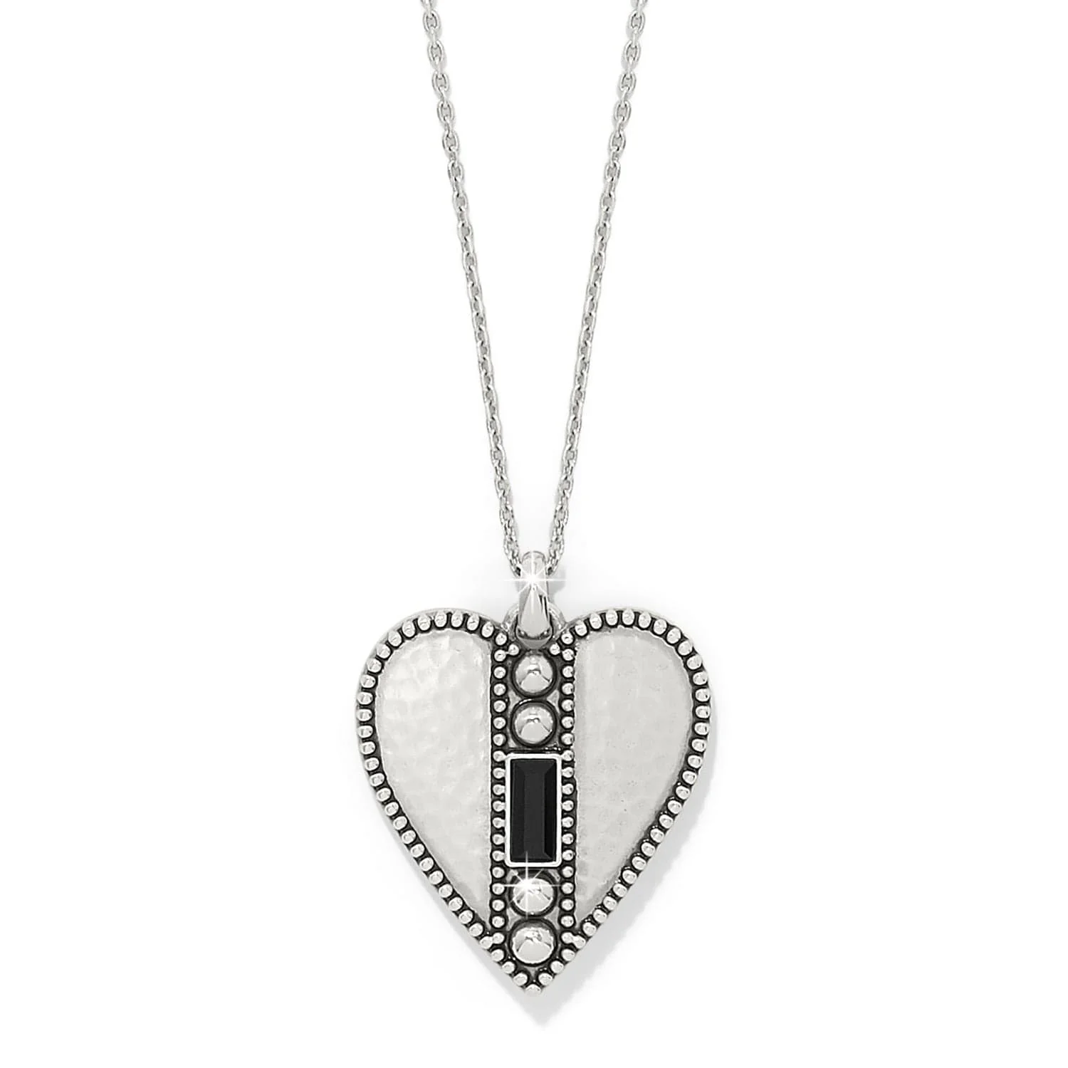 Pretty Tough Gem Heart Necklace - Image 9