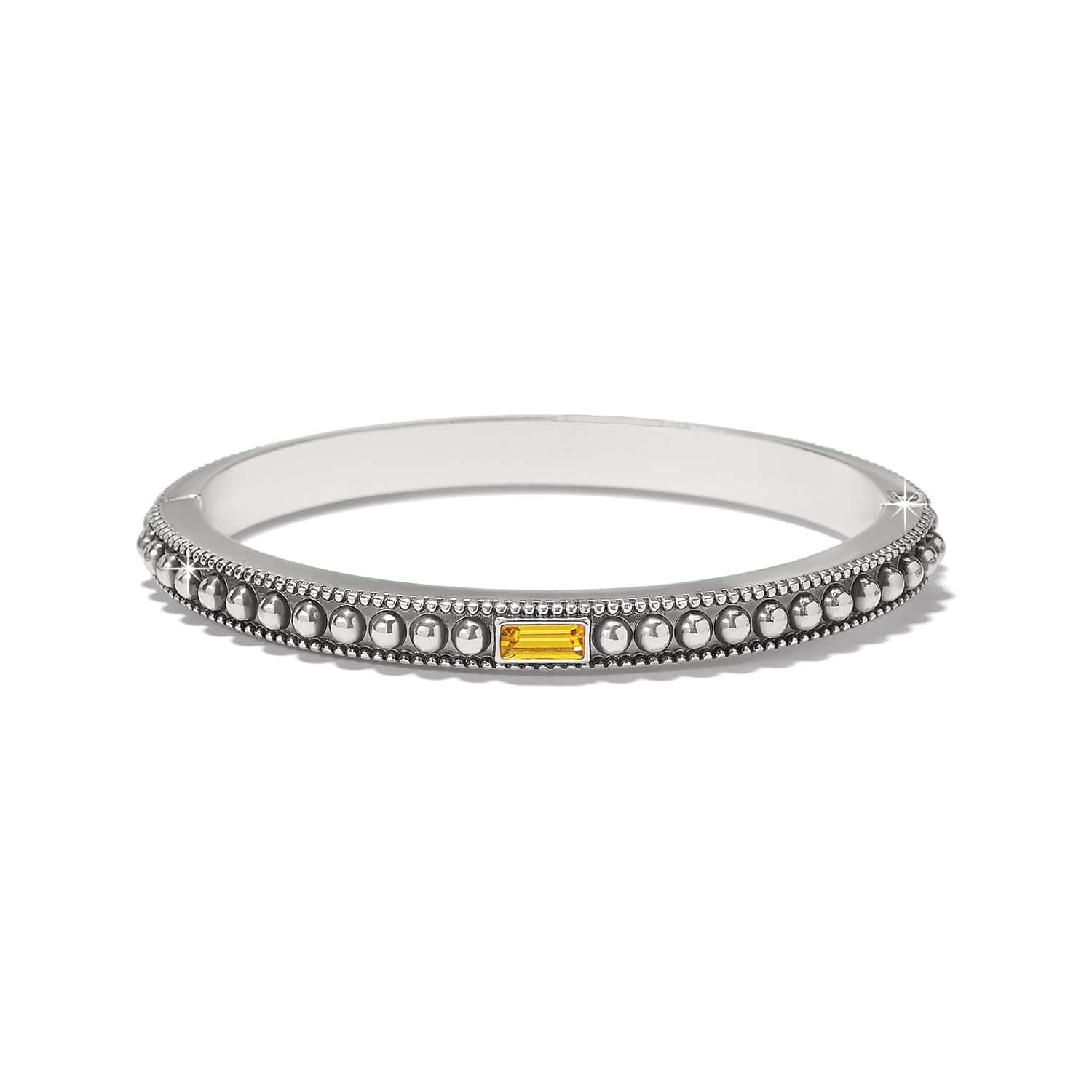 Pretty Tough Gem Hinged Bangle - Image 5