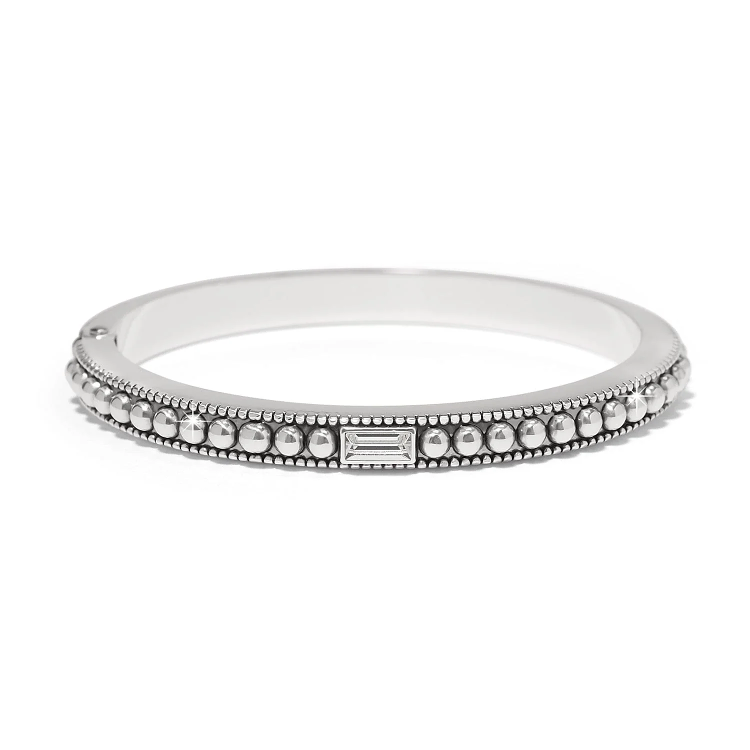 Pretty Tough Gem Hinged Bangle - Image 7