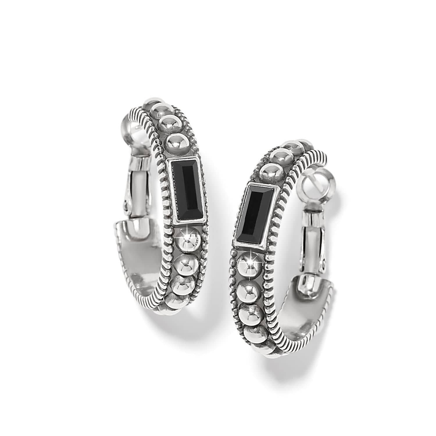 Pretty Tough Gem Hoop Earrings - Image 10