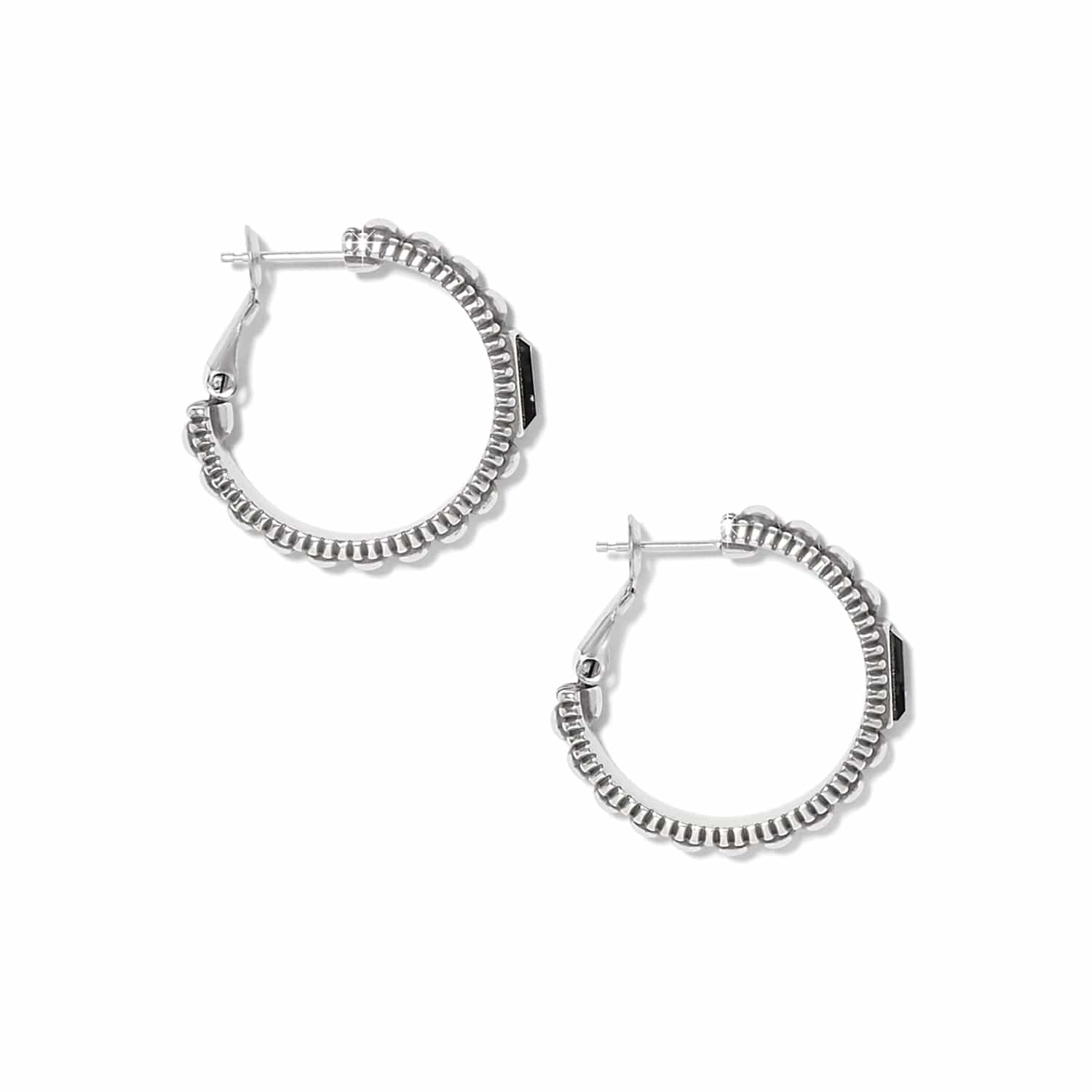 Pretty Tough Gem Hoop Earrings - Image 11