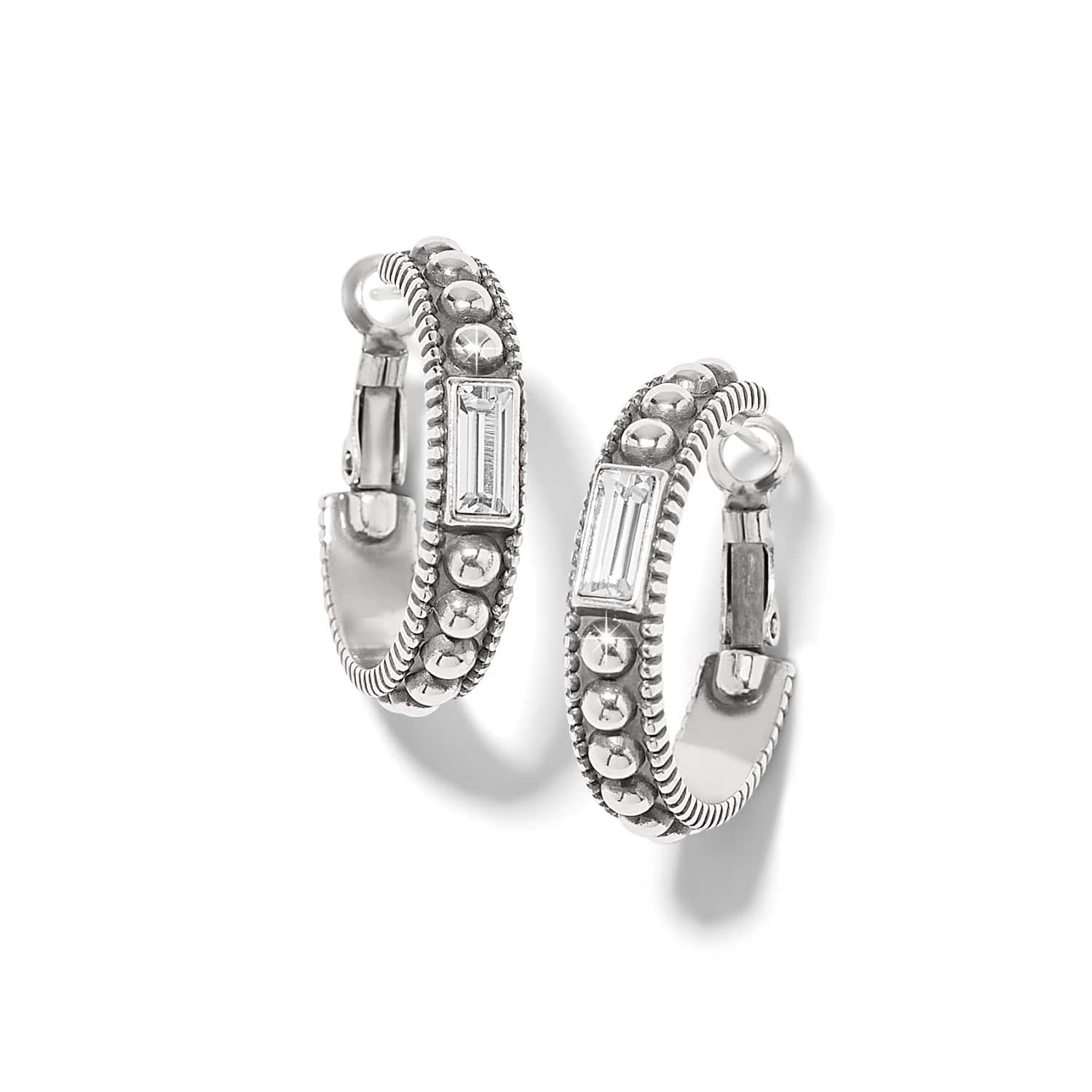 Pretty Tough Gem Hoop Earrings - Image 7