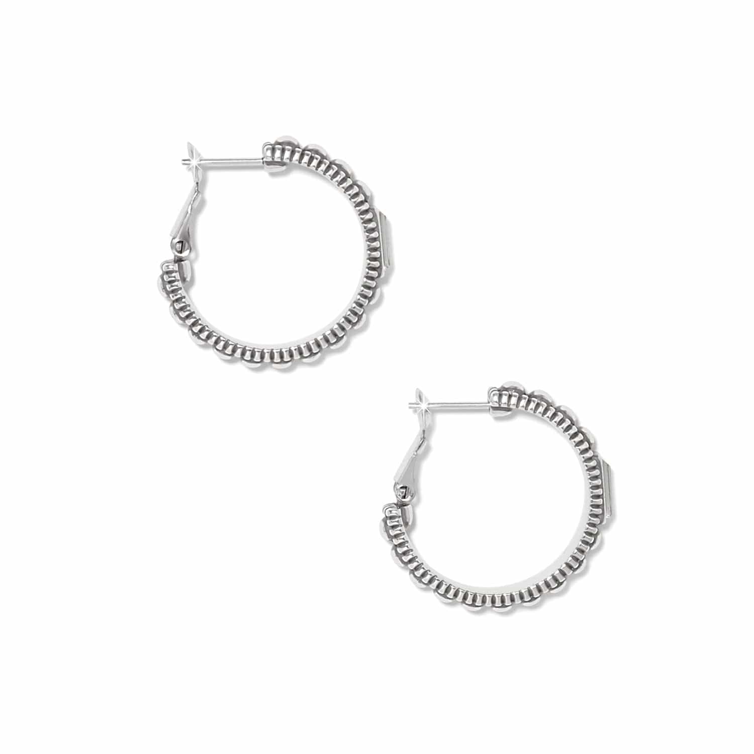 Pretty Tough Gem Hoop Earrings - Image 8