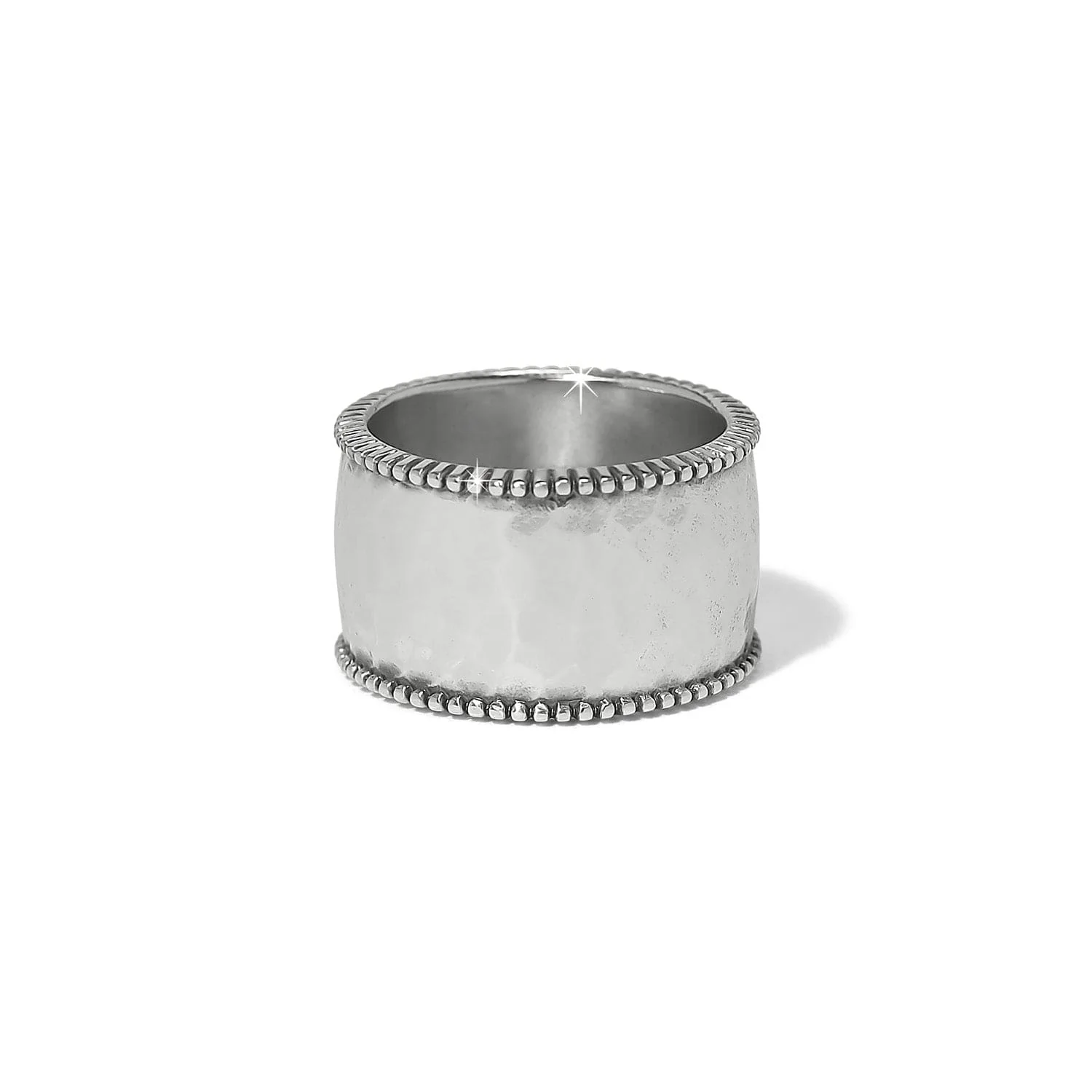 Pretty Tough Gem Wide Band Ring - Image 2