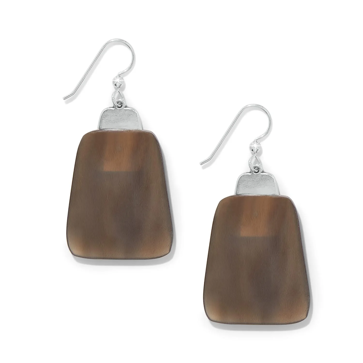 Pretty Tough Geo Horn French Wire Earrings - Image 2