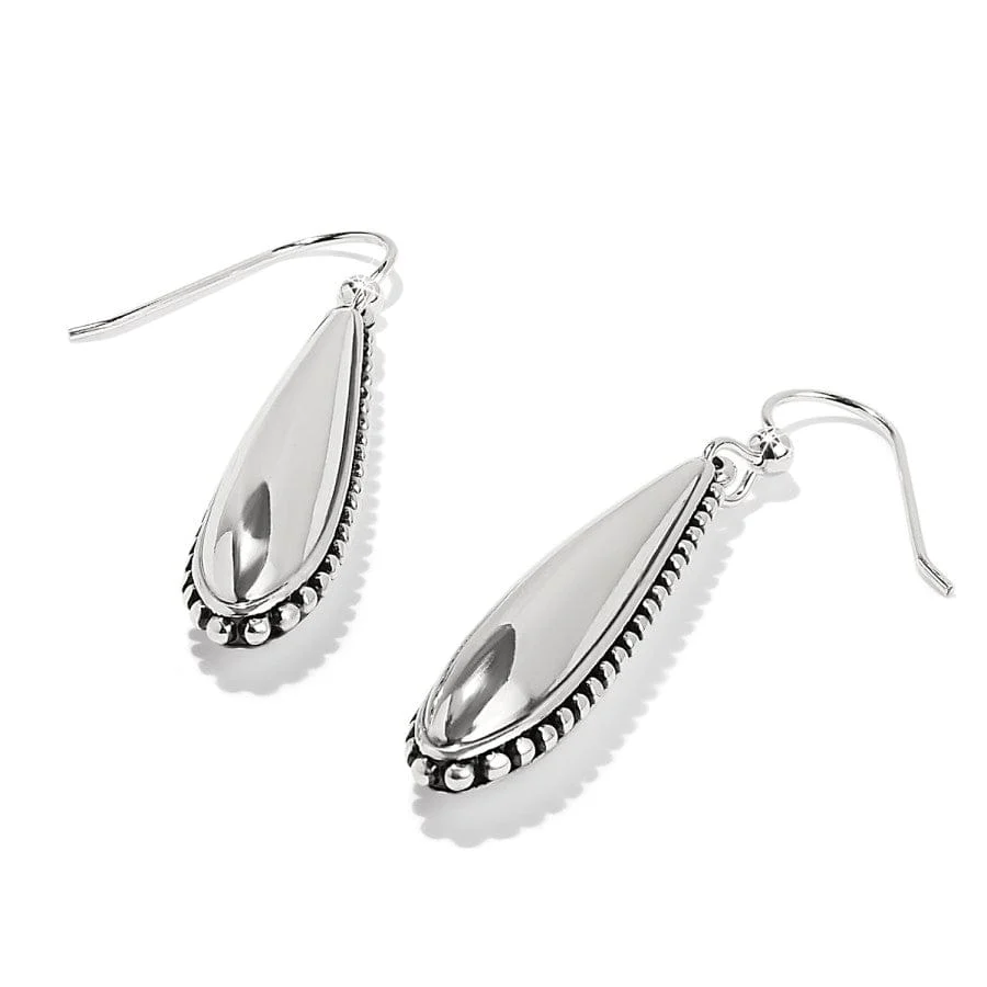 Pretty Tough Small Droplet French Wire Earrings - Image 2