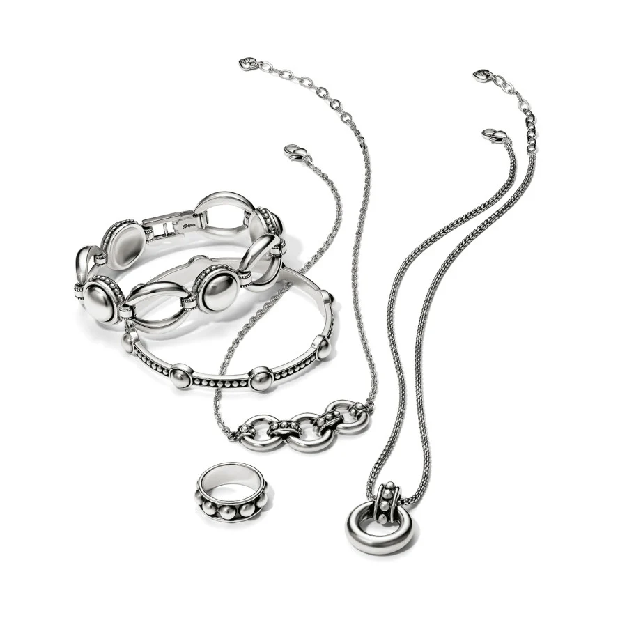 Pretty Tough Stud Ring Necklace - Image 5