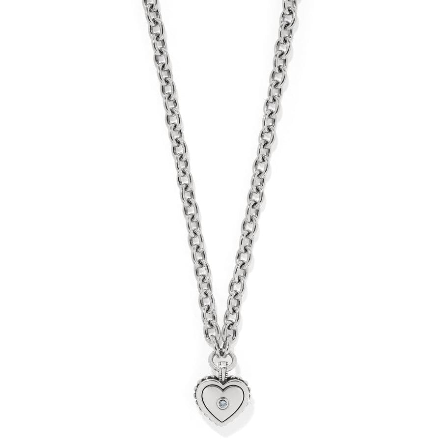 Pretty Tough Weave Heart Necklace - Image 2