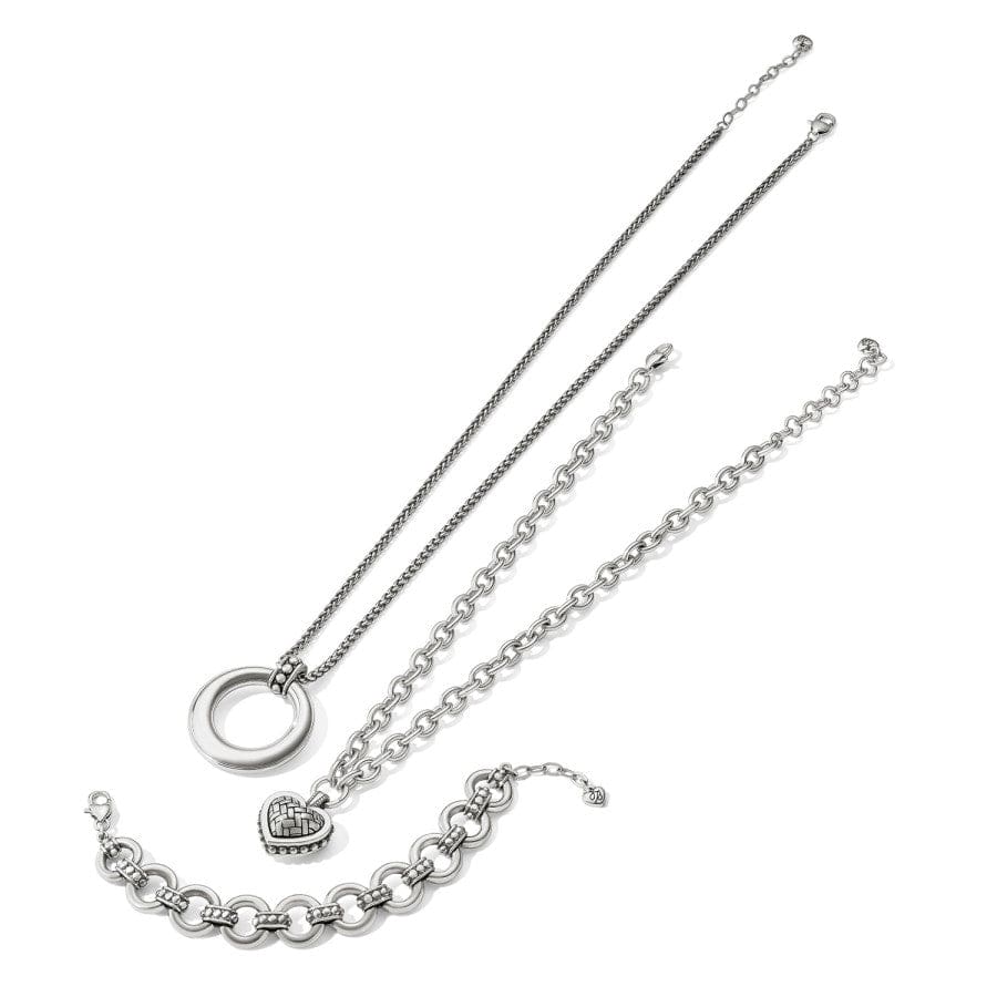 Pretty Tough Weave Heart Necklace - Image 4