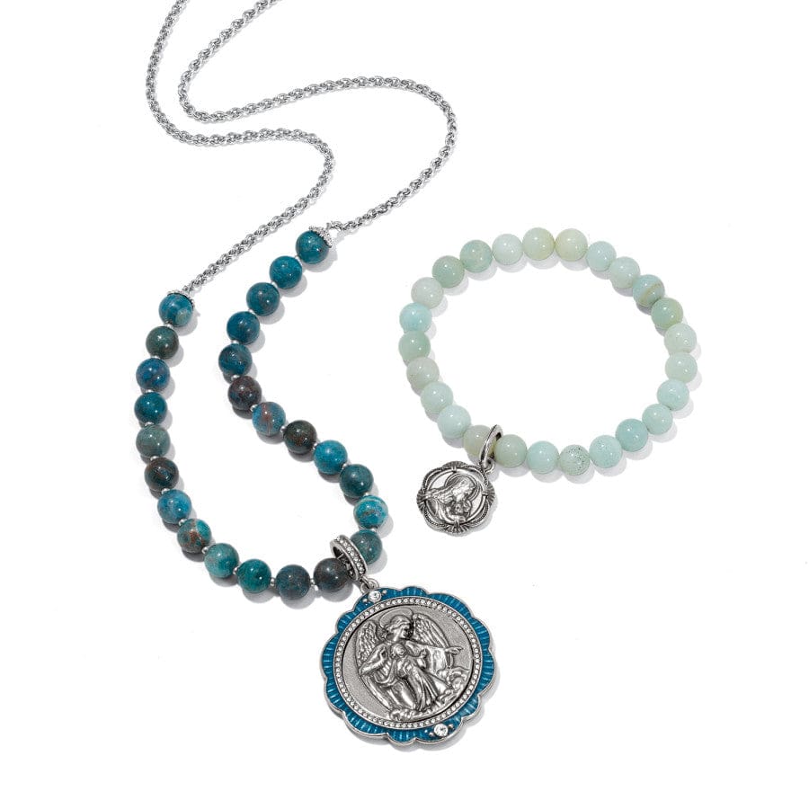 Protection Angel Medallion Necklace - Image 4