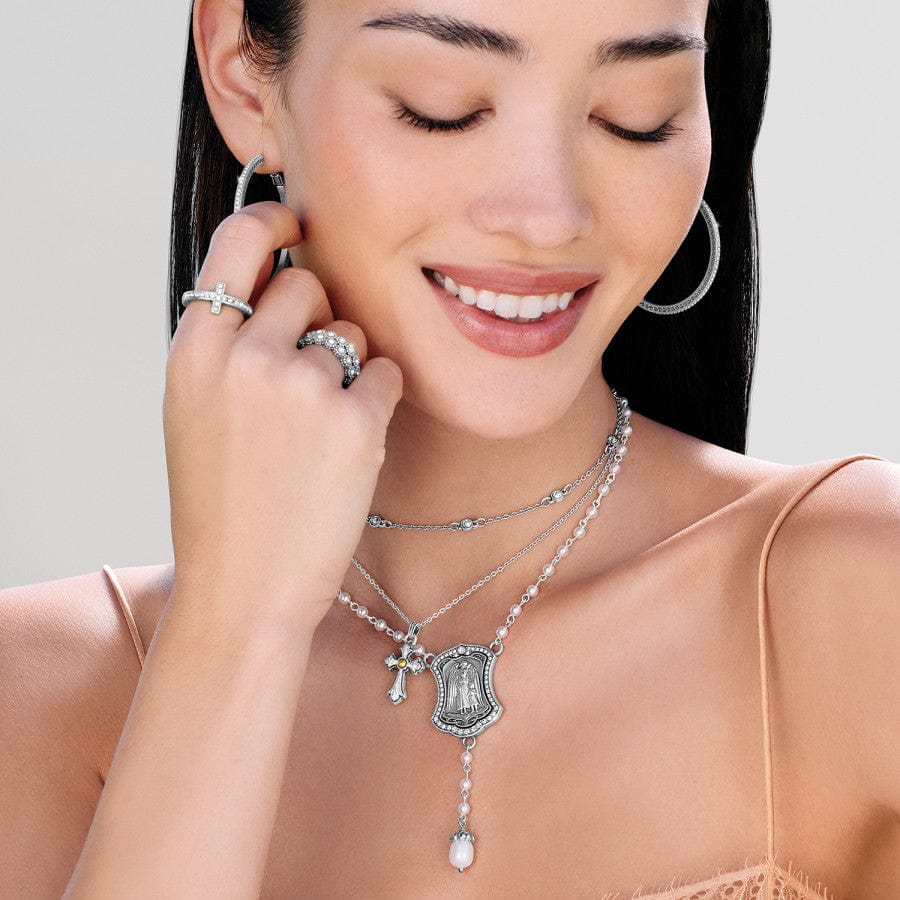 Protection Angel Pendant Necklace - Image 3