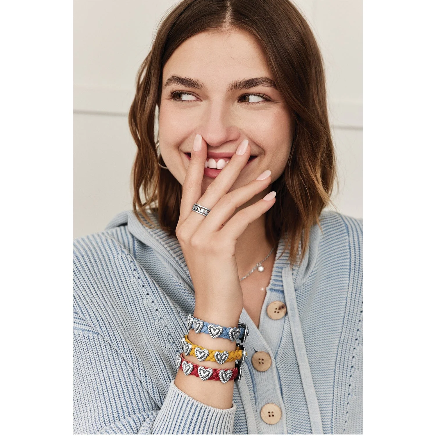 Roped Heart Braid Bandit Bracelet - Image 18