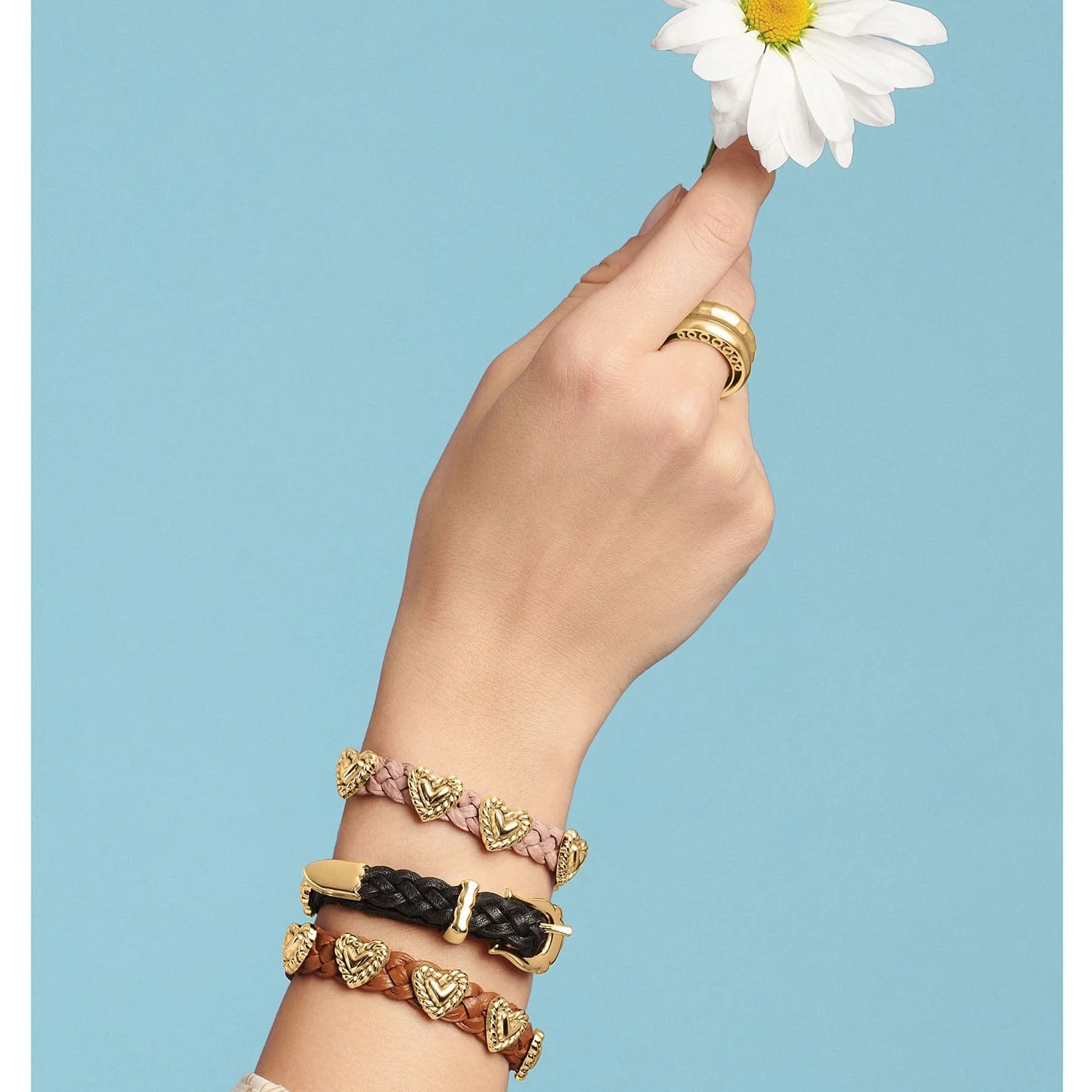 Roped Heart Braid Bandit Bracelet - Image 41