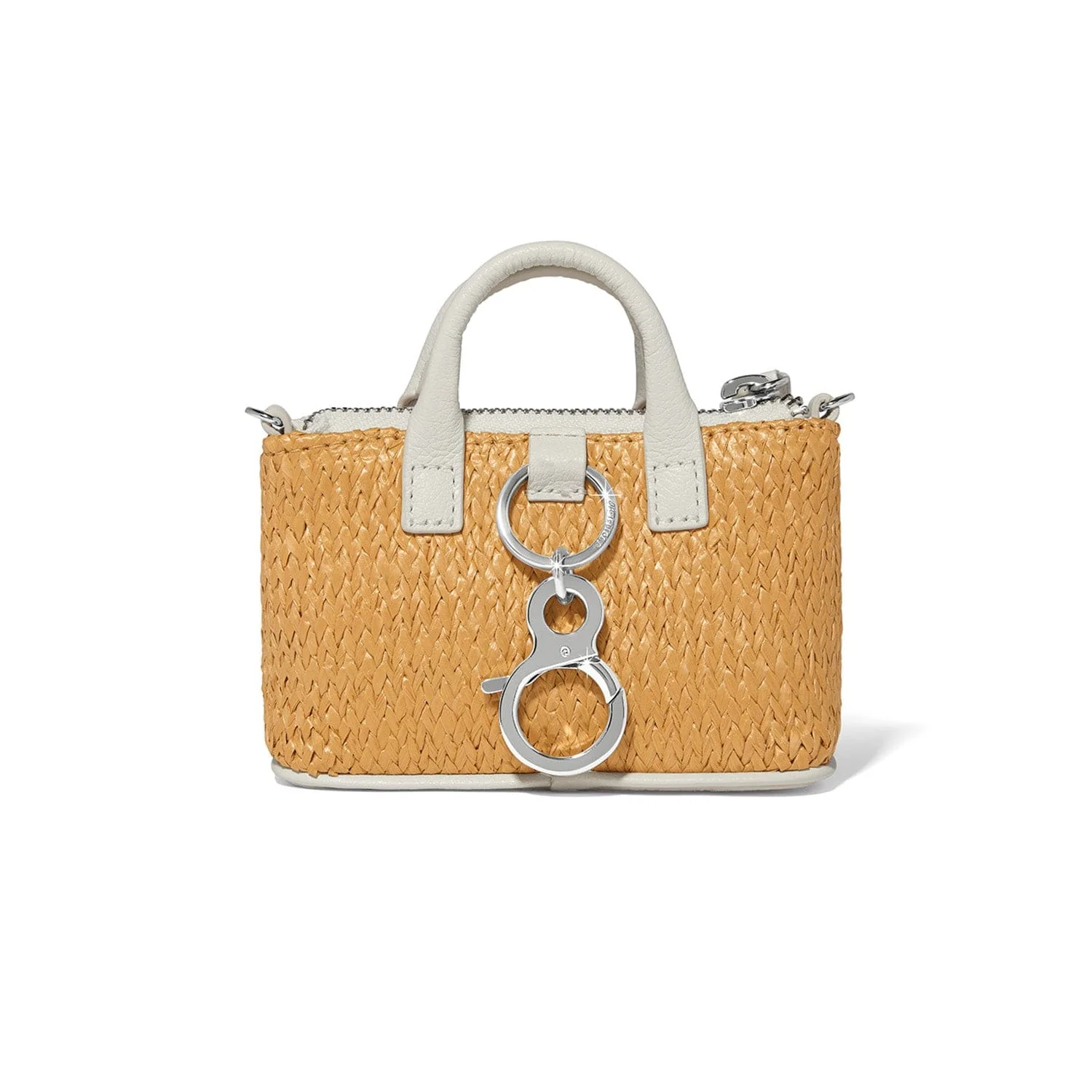 Rose Petal Micro Straw Bag - Image 3