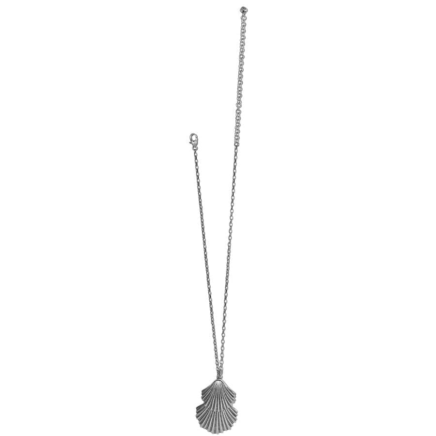 Silver Shells Two Tier Necklace - Image 3