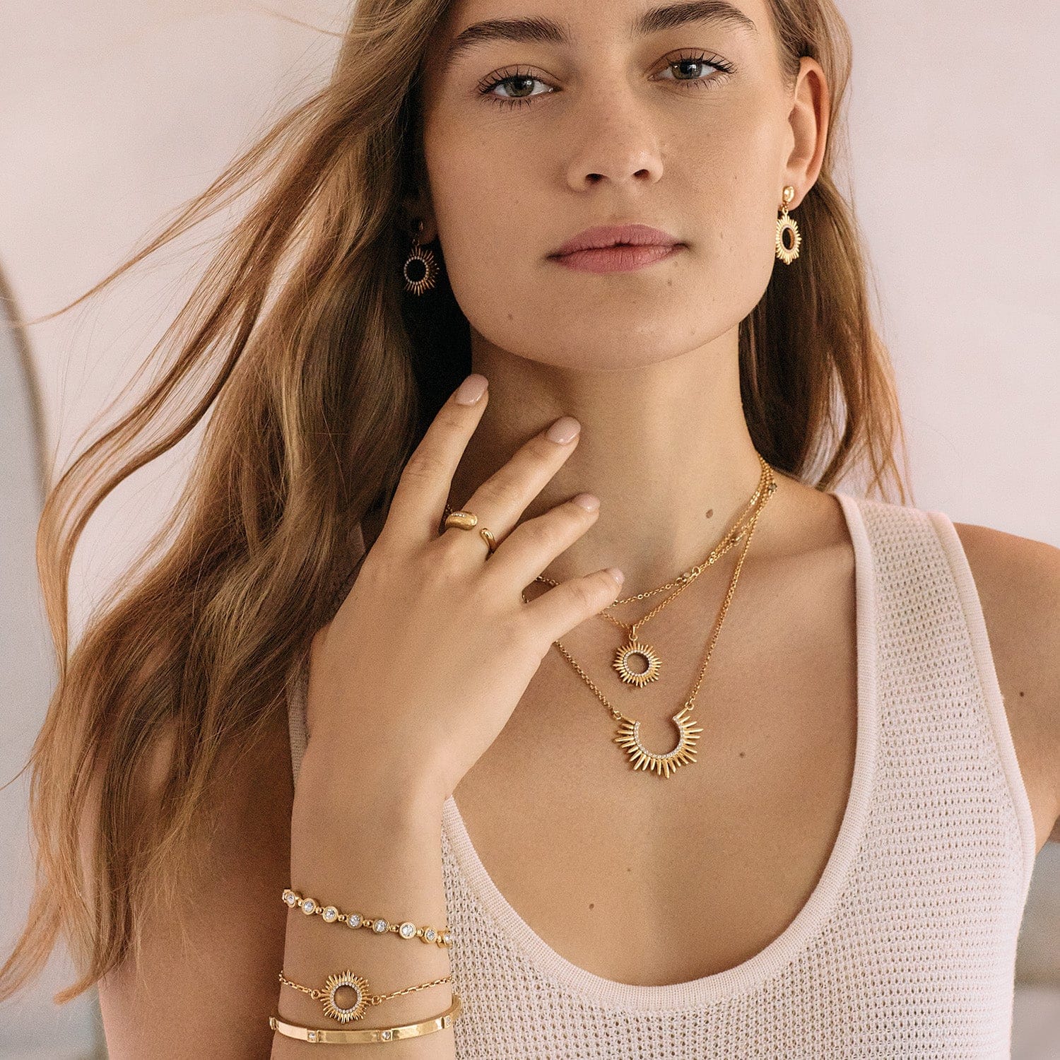Solara Crescent Necklace - Image 8