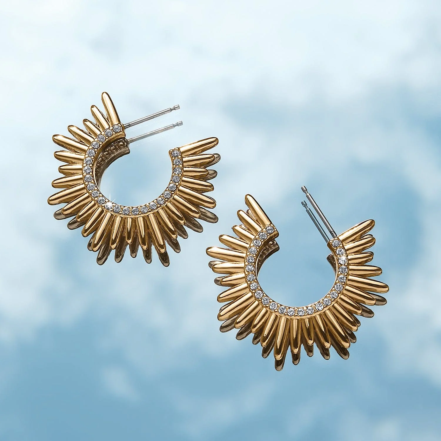 Solara Hoop Earrings - Image 4