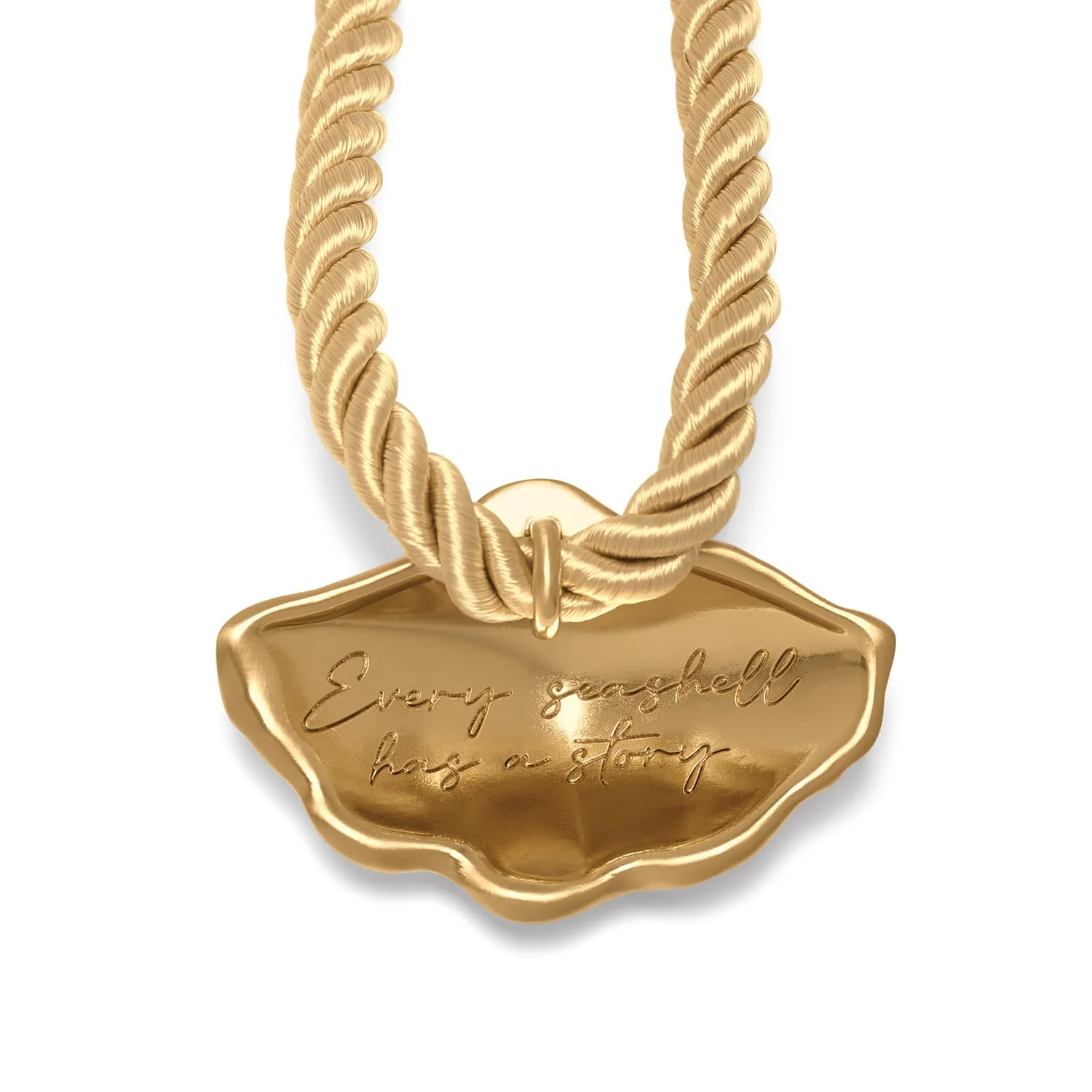 Solstice Shell Corded Necklace - Image 2