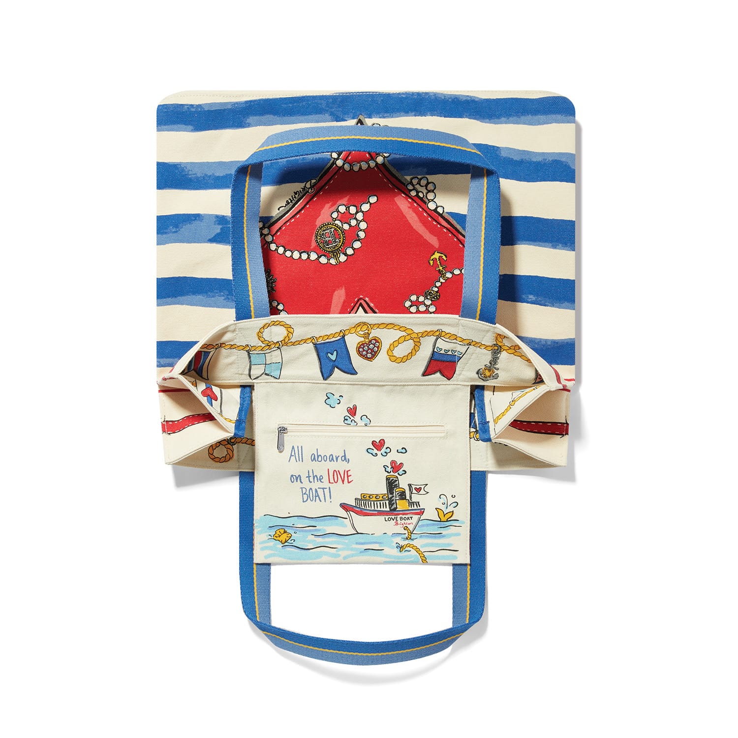 Striped Love Tote - Image 2