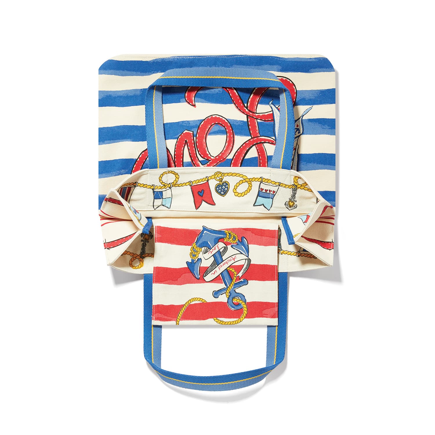 Striped Love Tote - Image 3
