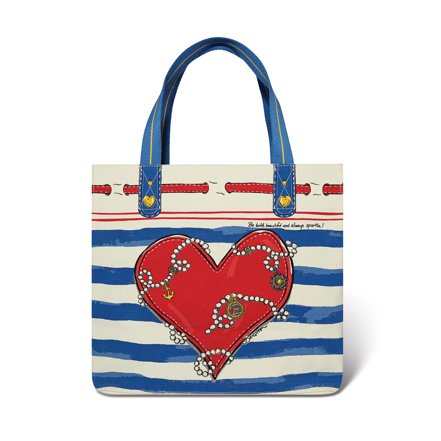 Striped Love Tote - Image 4